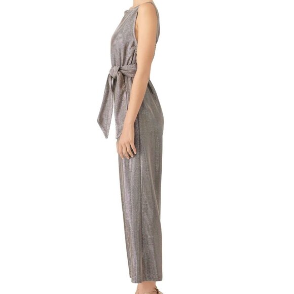 Carolina Ritzler Shimmer Mae Jumpsuit size 6 - Picture 3 of 7